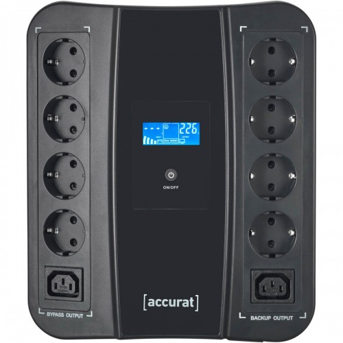 Купить Источник бесперебойного питания Accurat Flux 850 850VA 510W 165Vac-275Vac Купить Источник бесперебойного питания Accurat Flux 850 850VA 510W 165Vac-275Vac