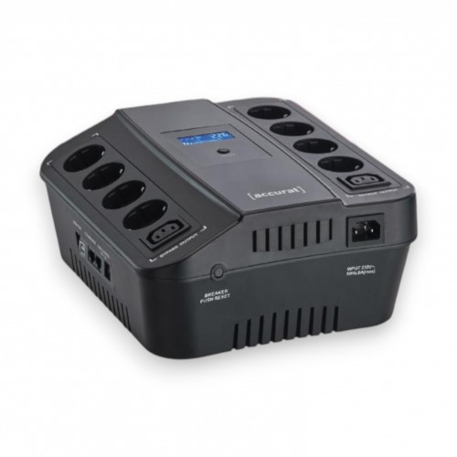 Купить Источник бесперебойного питания Accurat Flux 850 850VA 510W 165Vac-275Vac Купить Источник бесперебойного питания Accurat Flux 850 850VA 510W 165Vac-275Vac