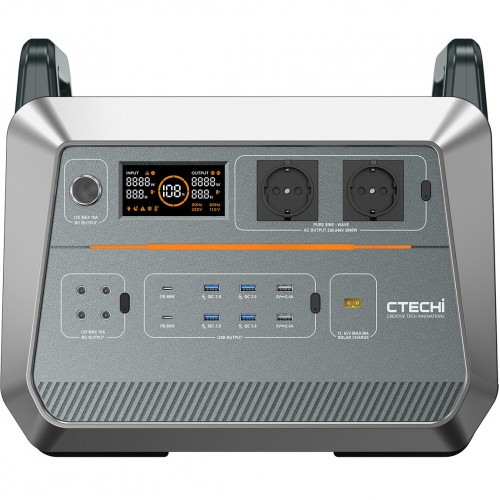 Купить Зарядная станция CTECHi ST2000, 2000W, 1536Wh LIFEPO4 Refurbished Купить Зарядная станция CTECHi ST2000, 2000W, 1536Wh LIFEPO4 Refurbished