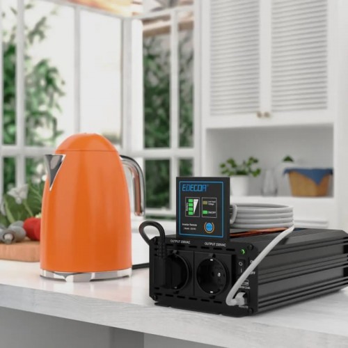 Купить Инвертор преобразователь напряжения Edecoa Spannungswandler 12-230v 1000/2000w чистый синус (пульт дистанционного управления) Купить Инвертор преобразователь напряжения Edecoa Spannungswandler 12-230v 1000/2000w чистый синус (пульт дистанционного управления)