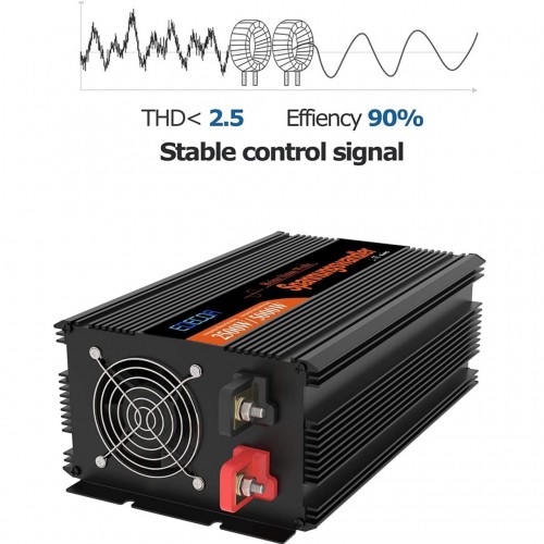 Купить Инвертор преобразователь напряжения Edecoa Spannungswandler 12-230v 2500/5000w чистый синус (пульт дистанционного управления) Купить Инвертор преобразователь напряжения Edecoa Spannungswandler 12-230v 2500/5000w чистый синус (пульт дистанционного управления)