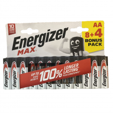 Батарейка ENERGIZER AA Max уп. ЦІНА ЗА 12 ШТ