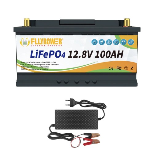 Купить Литий-железо-фосфатный аккумулятор FLLYPOWER 12 В 100 Ач 1200 Втч LiFePO4 Купить Литий-железо-фосфатный аккумулятор FLLYPOWER 12 В 100 Ач 1200 Втч LiFePO4