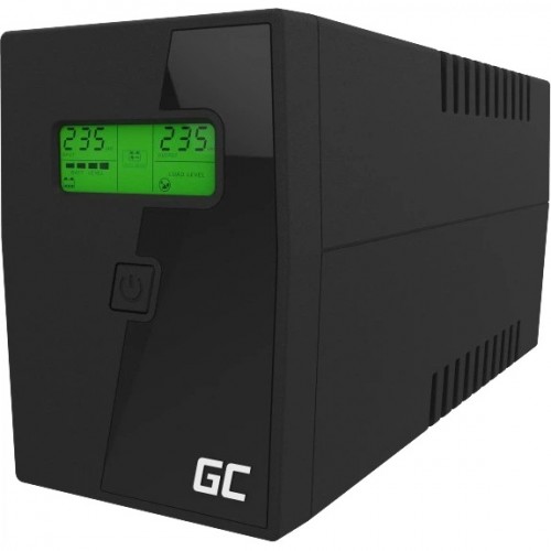 Купить Источник бесперебойного питания Green Cell 600VA UPS01LCD 600VA 360W 162Vac-290Vac Купить Источник бесперебойного питания Green Cell 600VA UPS01LCD 600VA 360W 162Vac-290Vac