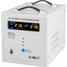 Стабилизатор напряжения Kemot SER-3000 3000VA 145Vac-260Vac 