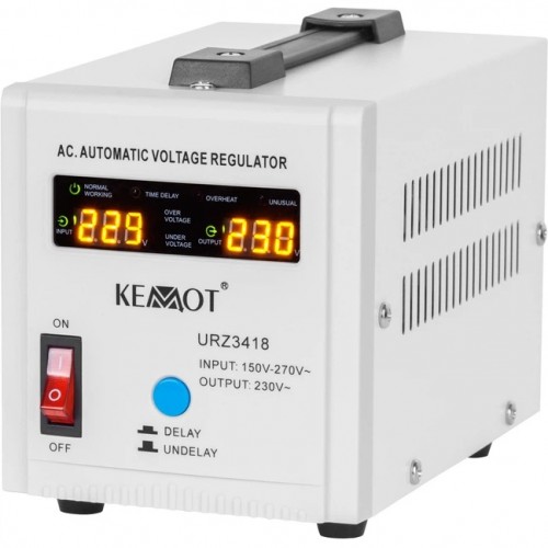 Купить Стабилизатор напряжения Kemot SER-500 500VA 150Vac-270Vac Купить Стабилизатор напряжения Kemot SER-500 500VA 150Vac-270Vac