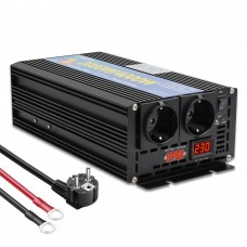 Инвертор преобразователь напряжения Lvyuan 2000W 24-230v 2000/4000w UPS чистый синус