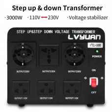 Преобразователь напряжения LVYUAN VTUS-5000 3000Вт 110В/220В