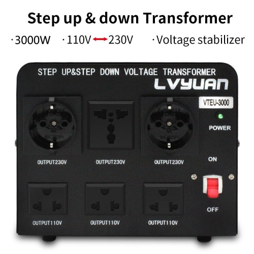 Купить  Преобразователь напряжения LVYUAN VTUS-5000 3000Вт 110В/220В