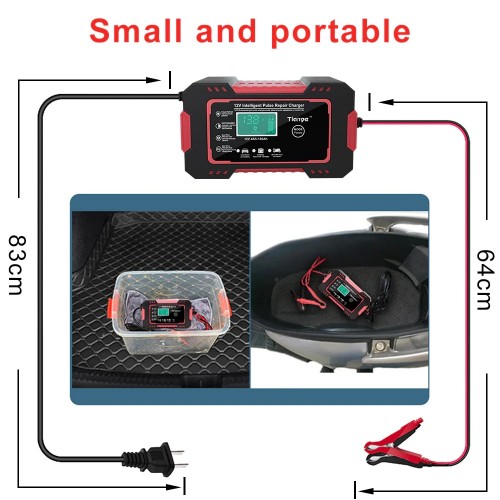 Купить Интеллектуальное зарядное устройство 12V 6A RJTianye RJ-C120501A Купить Интеллектуальное зарядное устройство 12V 6A RJTianye RJ-C120501A