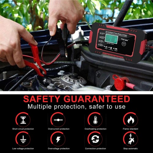 Купить Интеллектуальное зарядное устройство 12V 6A RJTianye RJ-C120501A Купить Интеллектуальное зарядное устройство 12V 6A RJTianye RJ-C120501A