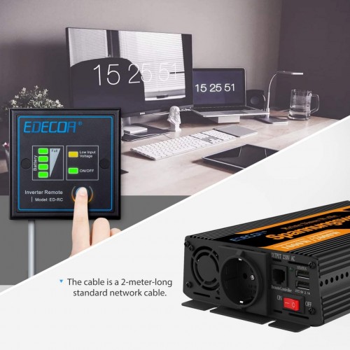 Купить ИНВЕРТОР ПРЕОБРАЗОВАТЕЛЬ НАПРЯЖЕНИЯ SPANNUNGSWANDLER 12-230V 1000/2000W ЧИСТЫЙ СИНУС Купить ИНВЕРТОР ПРЕОБРАЗОВАТЕЛЬ НАПРЯЖЕНИЯ SPANNUNGSWANDLER 12-230V 1000/2000W ЧИСТЫЙ СИНУС