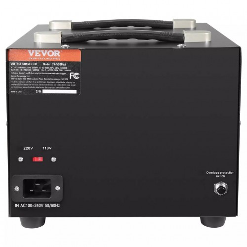 Купить Преобразователь напряжения Vevor 5000W 110В/220В Купить Преобразователь напряжения Vevor 5000W 110В/220В