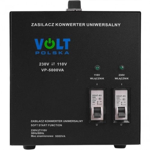 Купить Преобразователь напряжения Volt Polska VP-5000VA 110-220V Купить Преобразователь напряжения Volt Polska VP-5000VA 110-220V